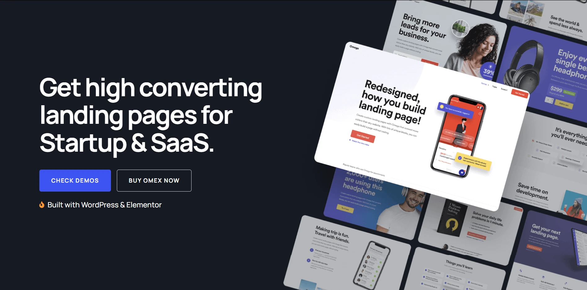 Omex Elementor WordPress Theme