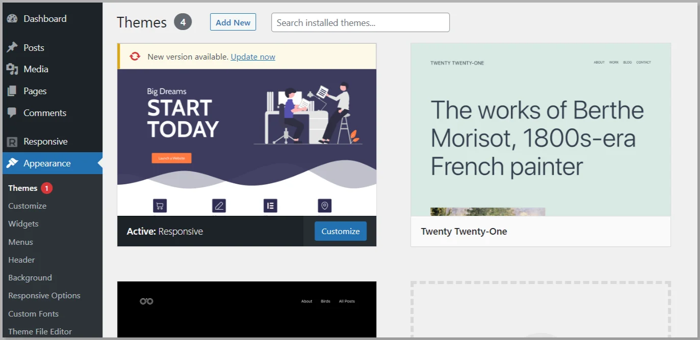 Responsive-Theme-Update