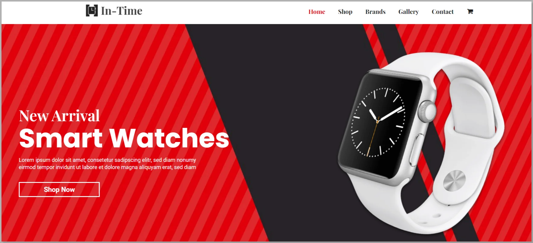 Watch store website