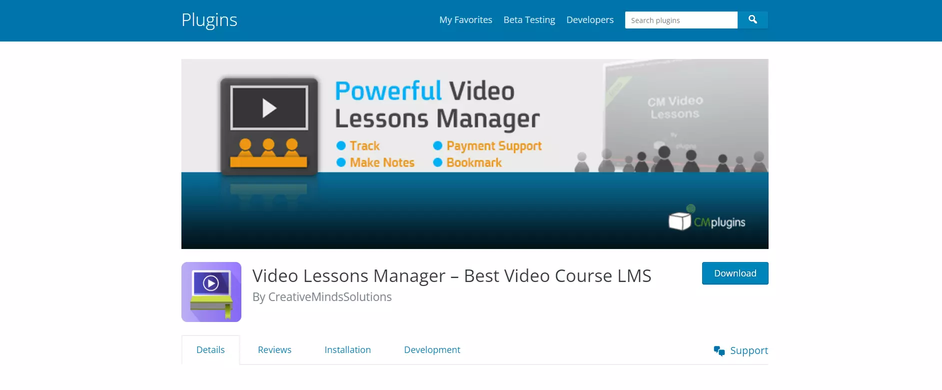 video lessons manager