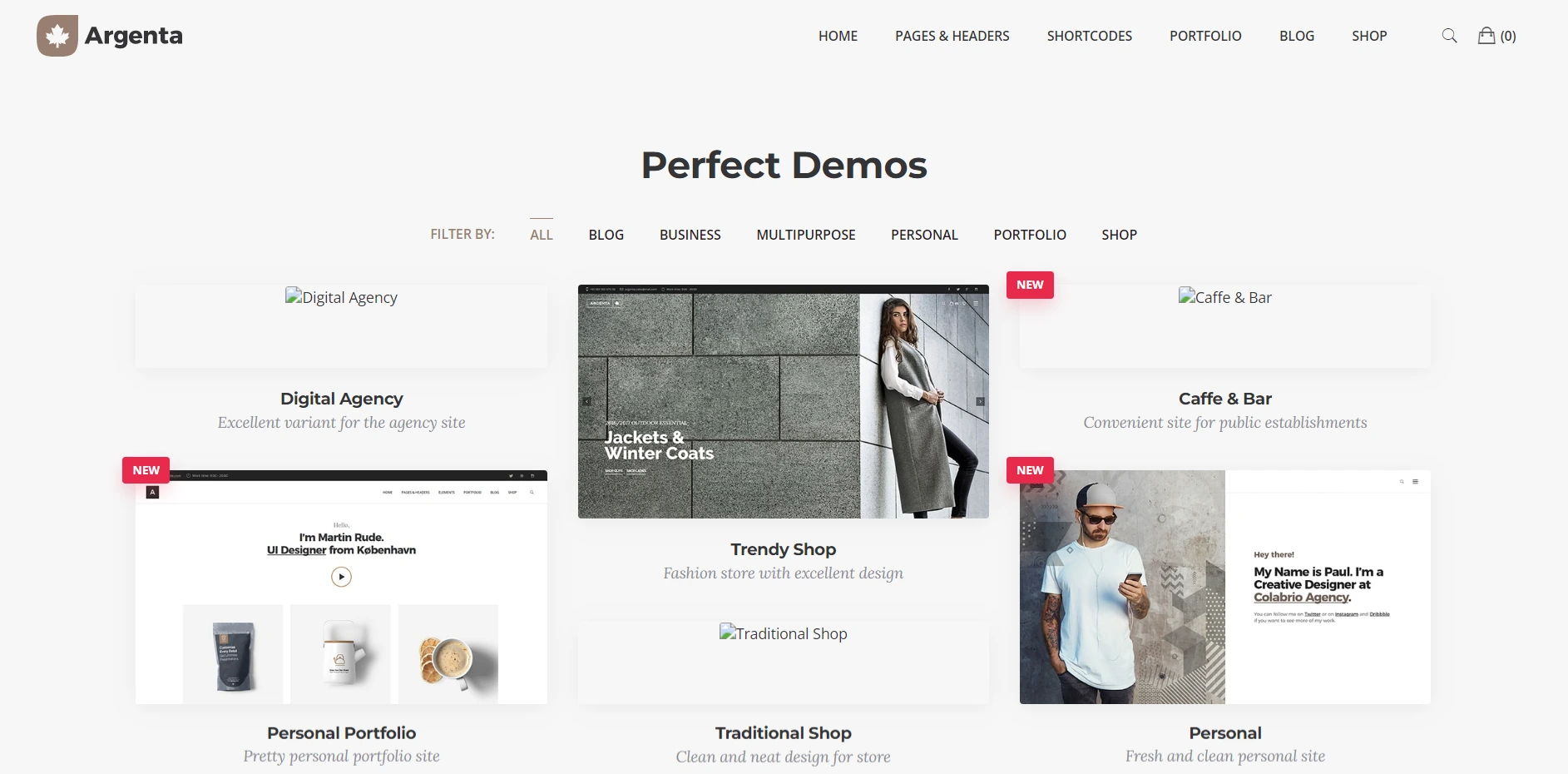 Argenta IT Company WordPress Theme