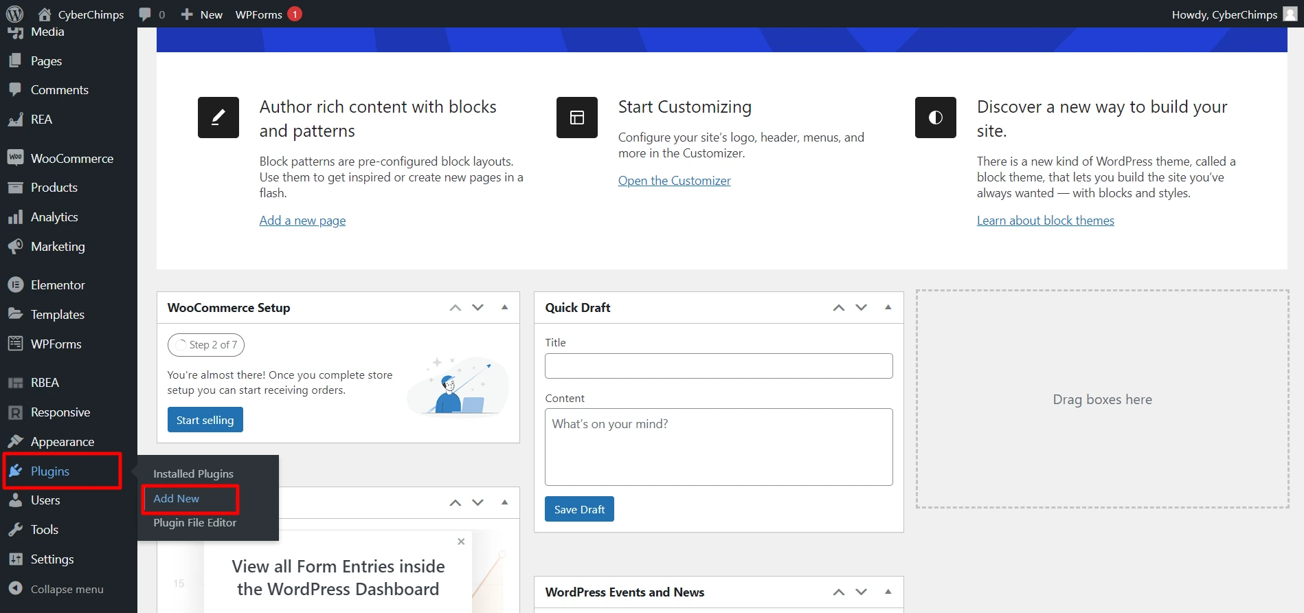 Add New Plugin