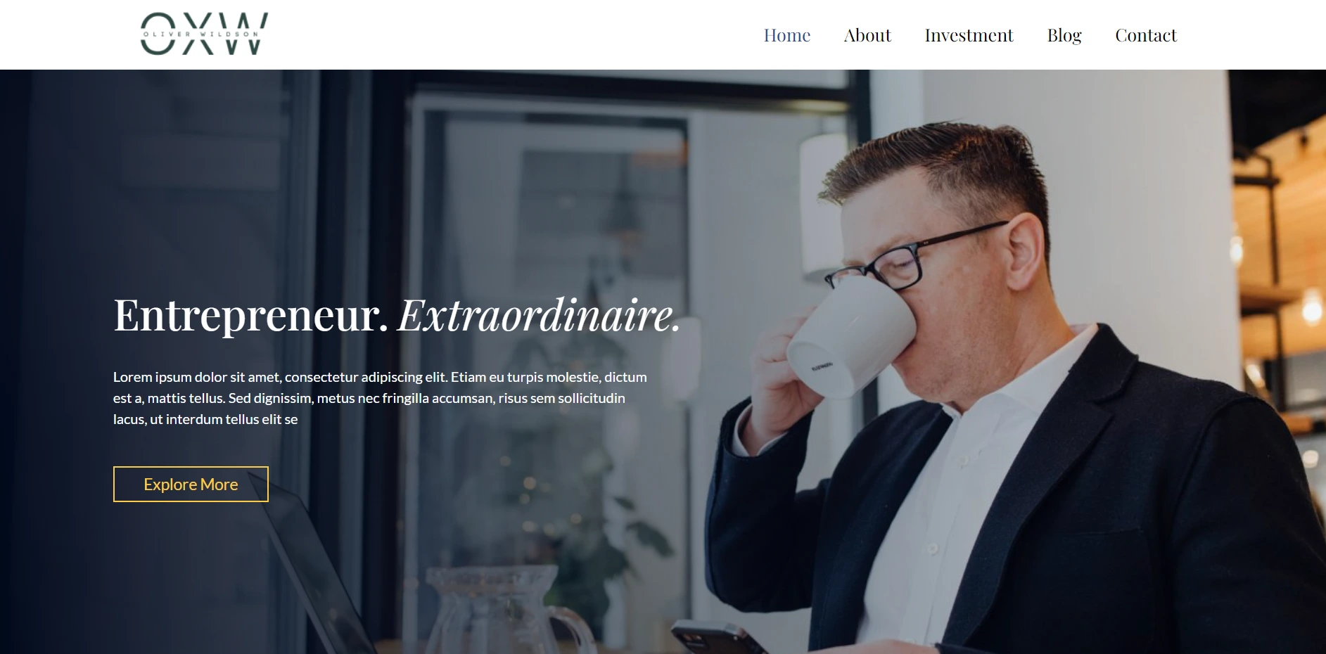 Lawyer WordPress Template
