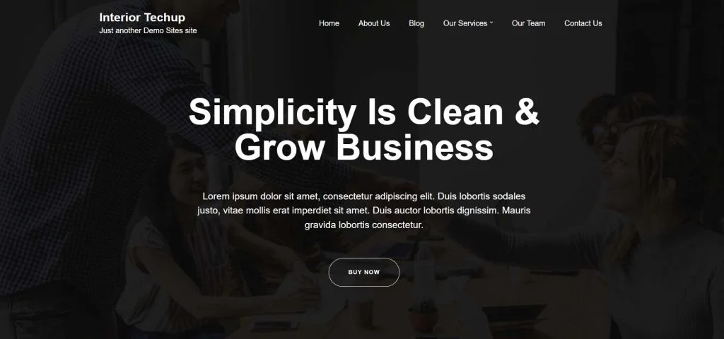 Interior-Techup WordPress Tech Blog Theme