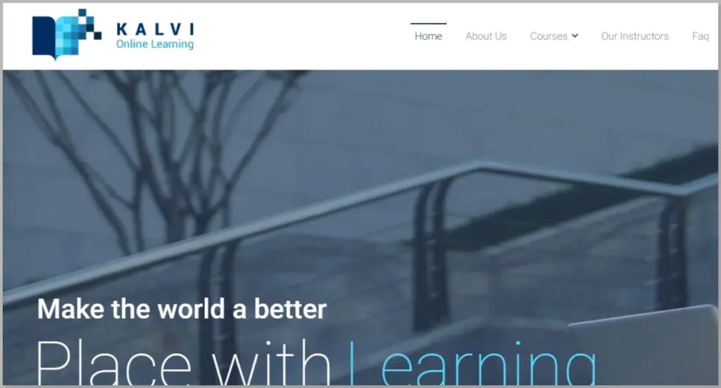 Kalvi LMS Education Theme