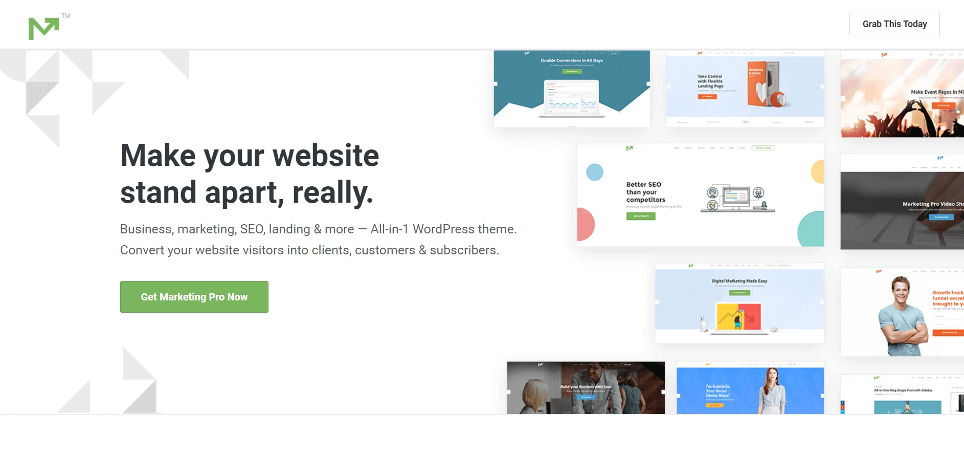 Marketing Pro IT Company WordPress Theme