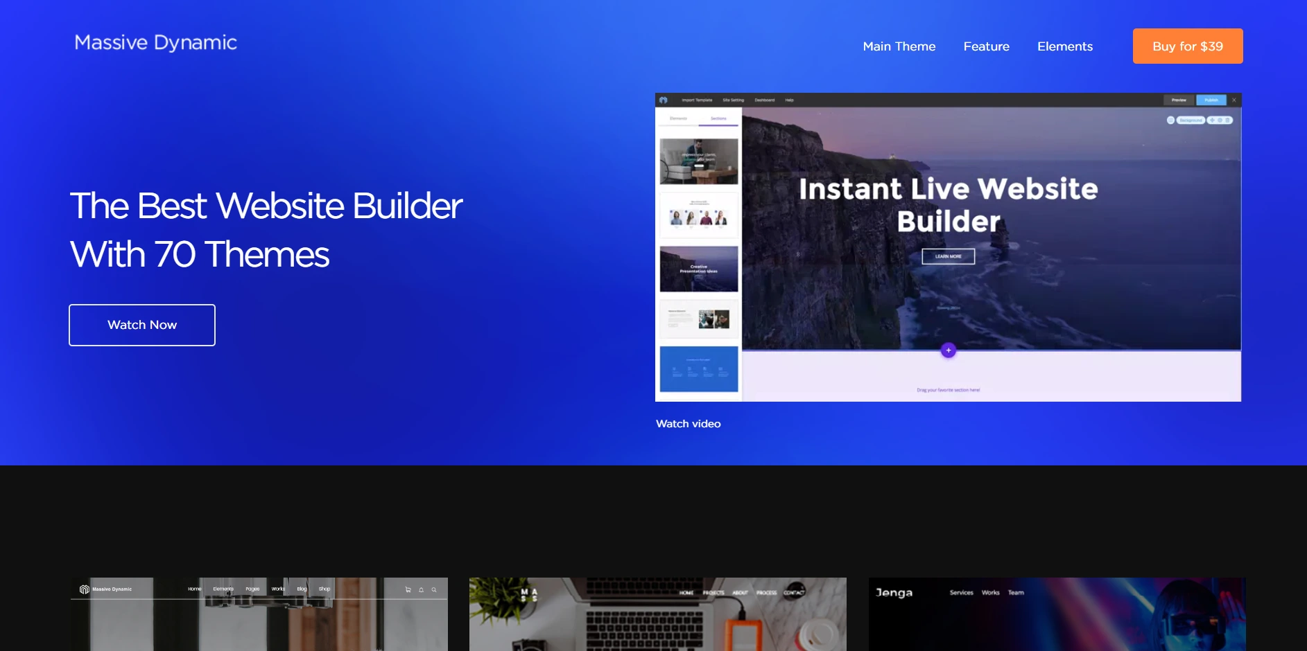Massive Dynamic IT Company WordPress Theme