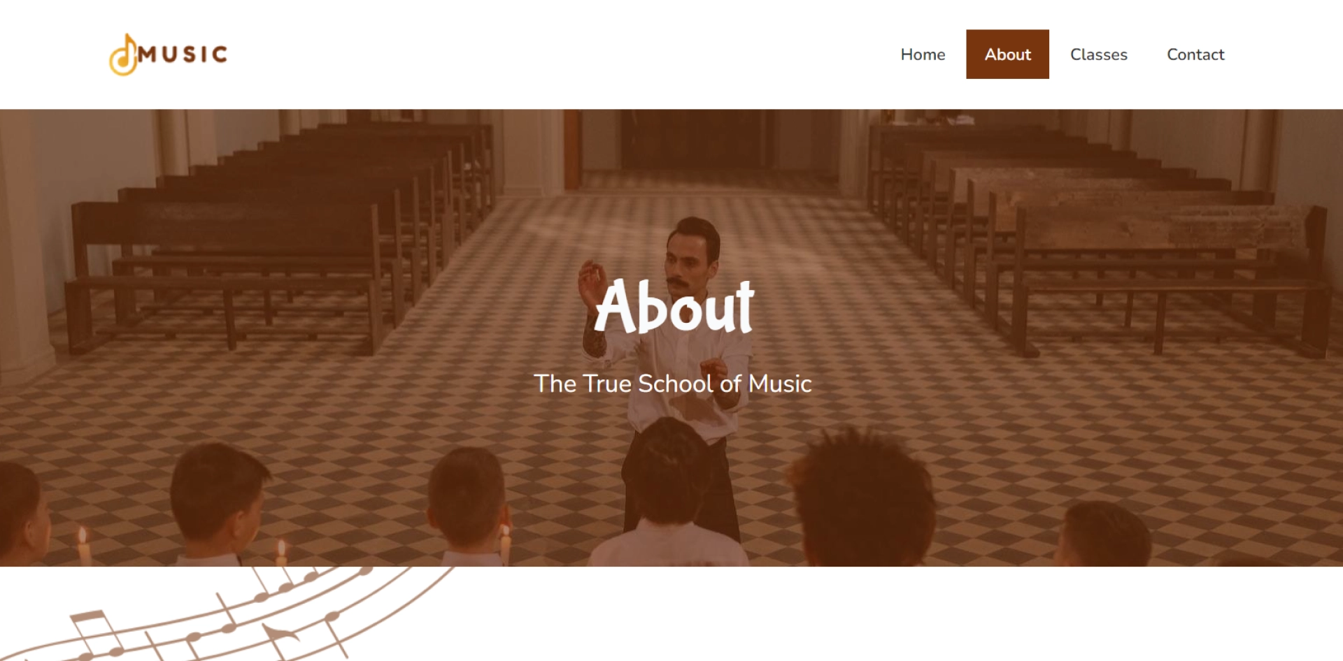 Music Producer Website