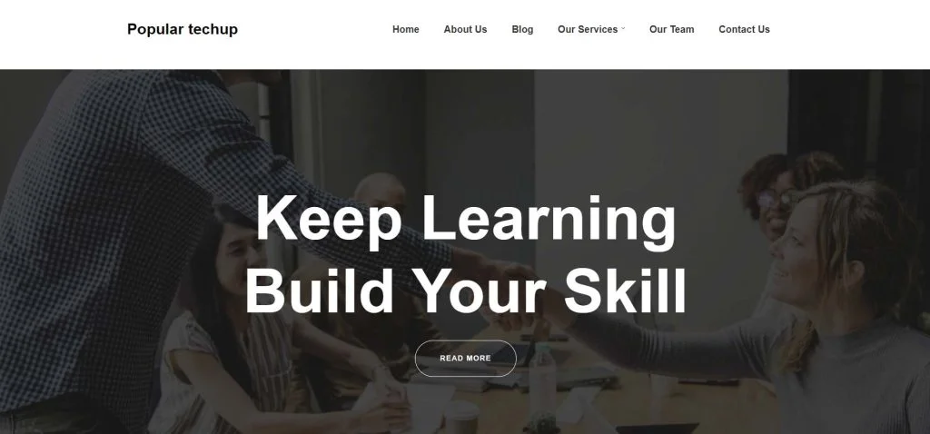 Popular Techup- WordPress Tech Blog Theme