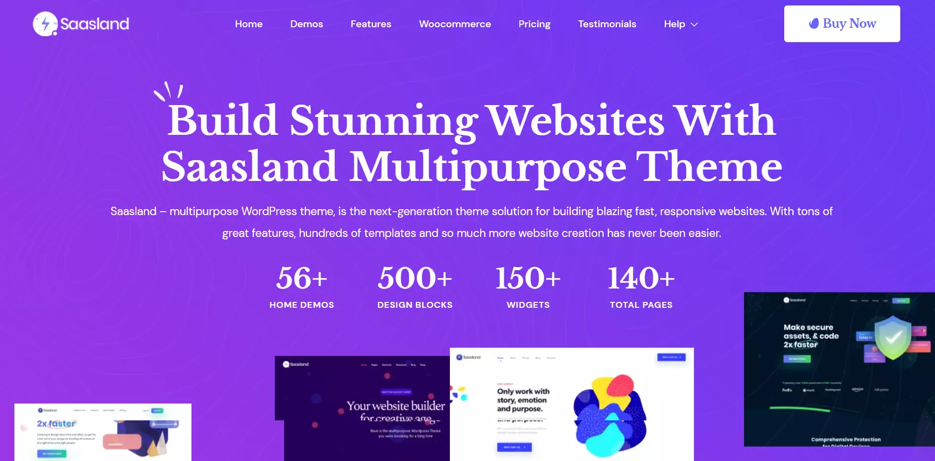 Saasland WordPress Theme
