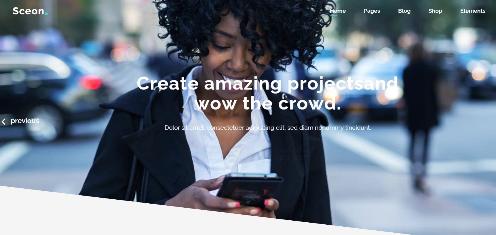 Sceon- App Landing Page WordPress theme