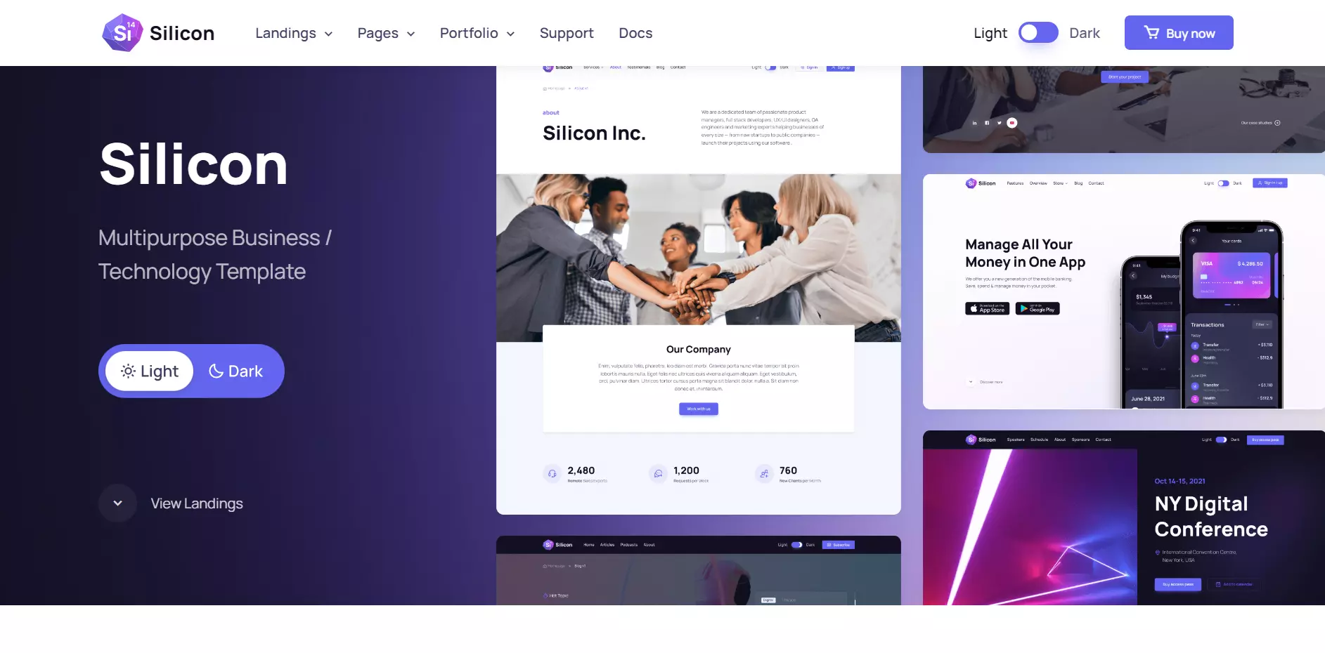 Silicon Tech WordPress Theme