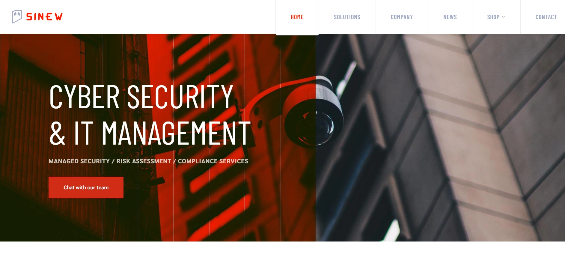 Sinew Tech WordPress Theme