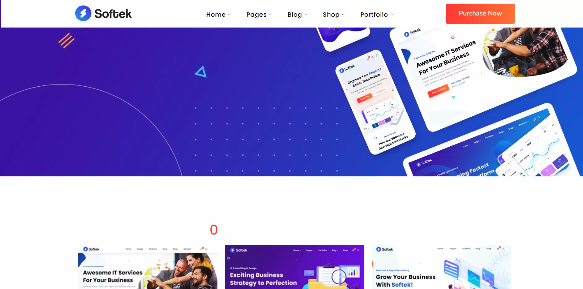 Softek Tech WordPress Theme