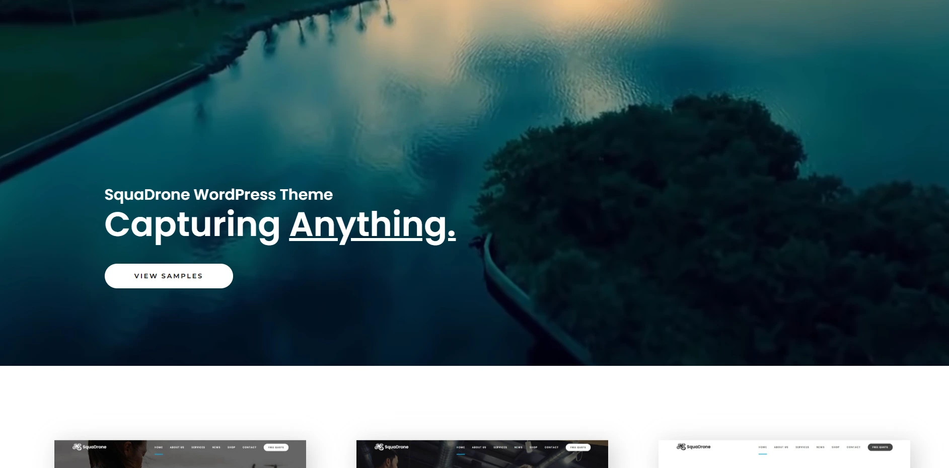 SquaDrone Tech WordPress Theme