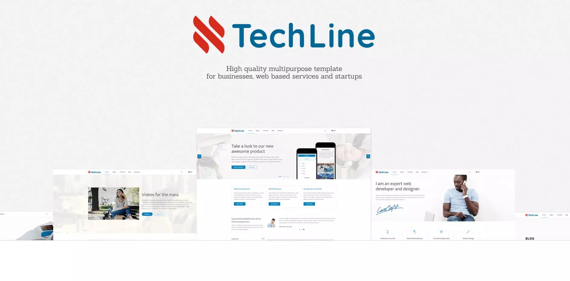 TechLine WordPress Theme