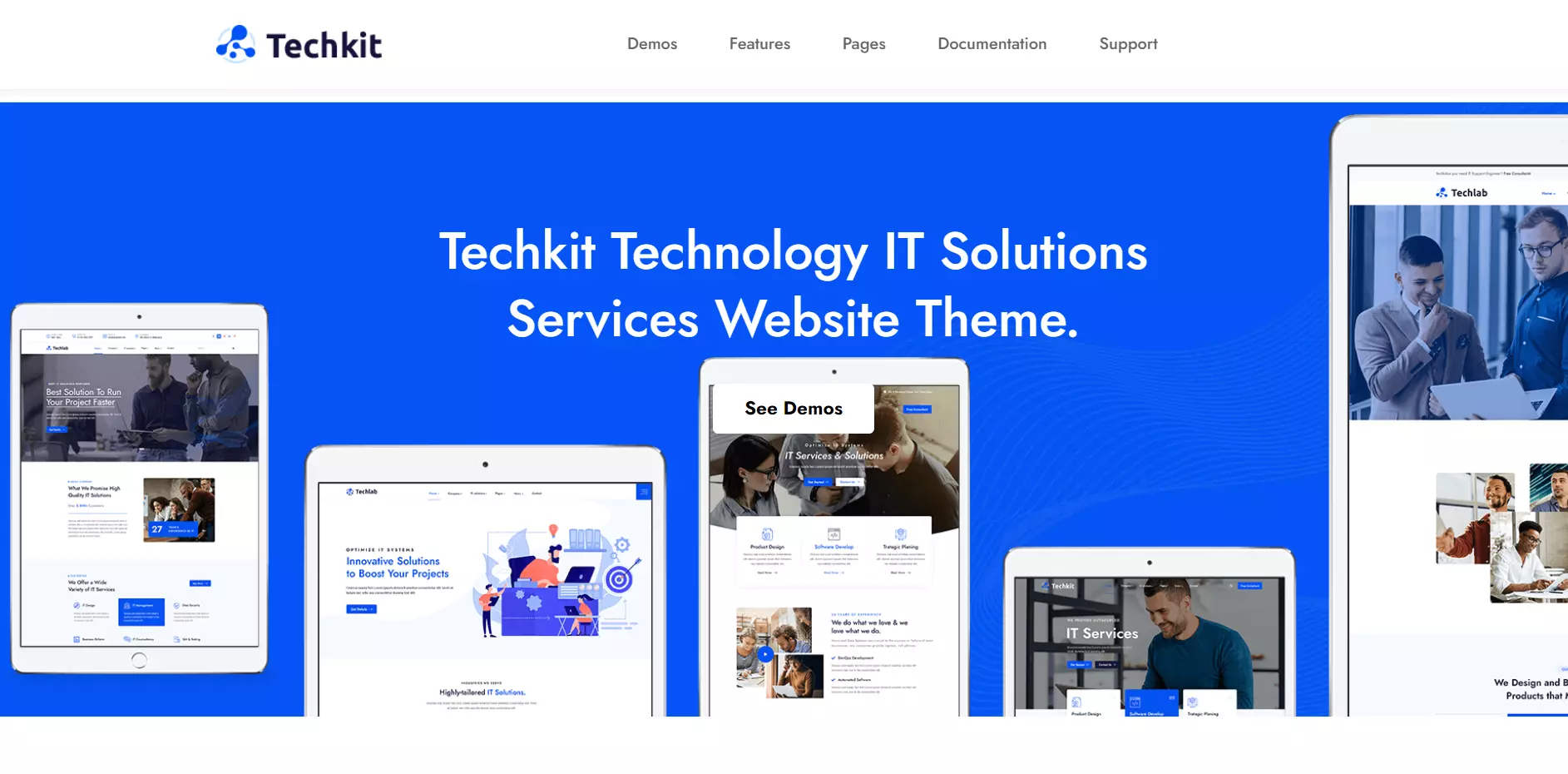 Techkit WordPress Theme