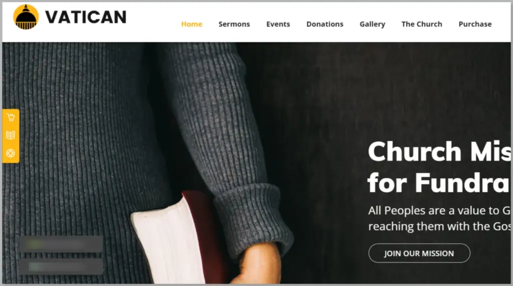 Vatican-Church-WordPress-Theme