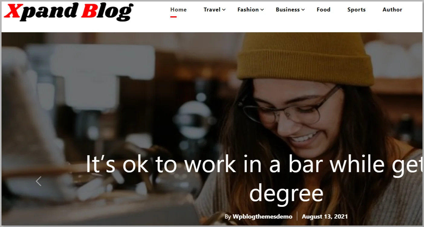Xpand Blog Free Tech Blog WordPress Theme