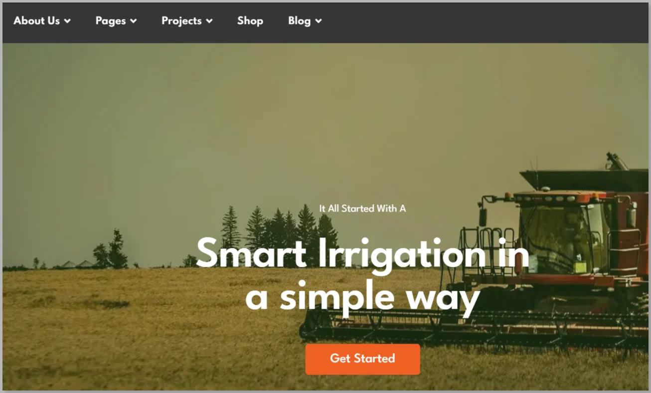 Agrisoil farming WordPress theme