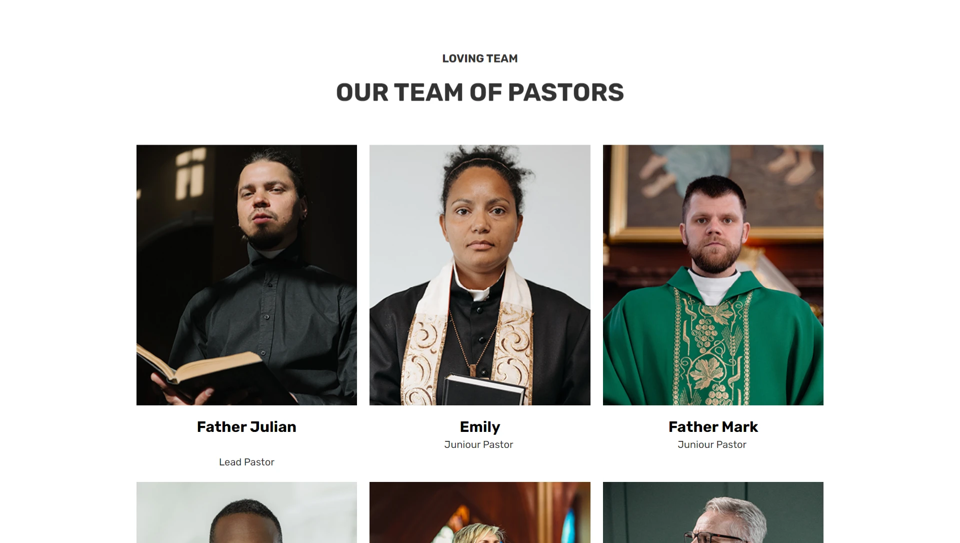 Religious Web Templates