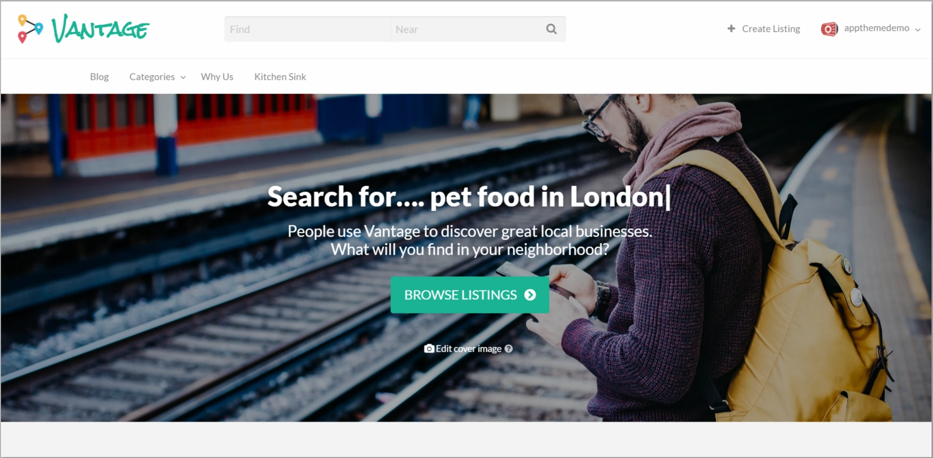 Vantage WordPress Theme