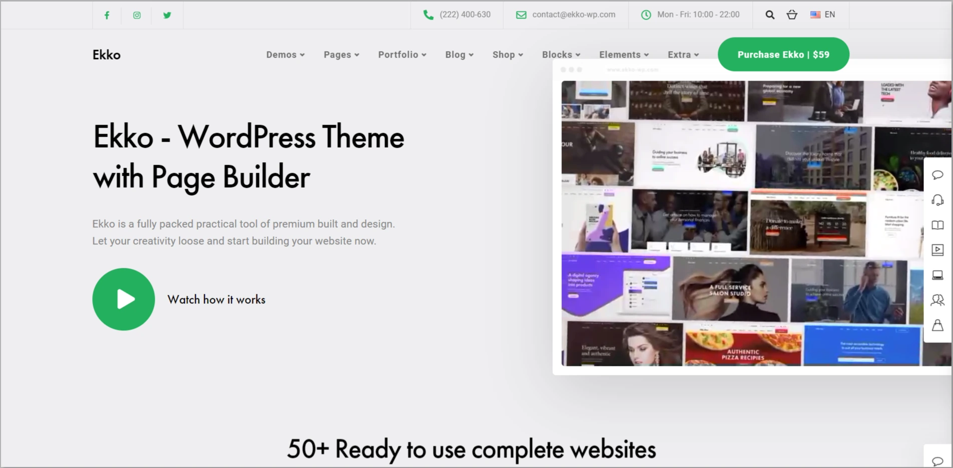 Ekko WordPress Theme