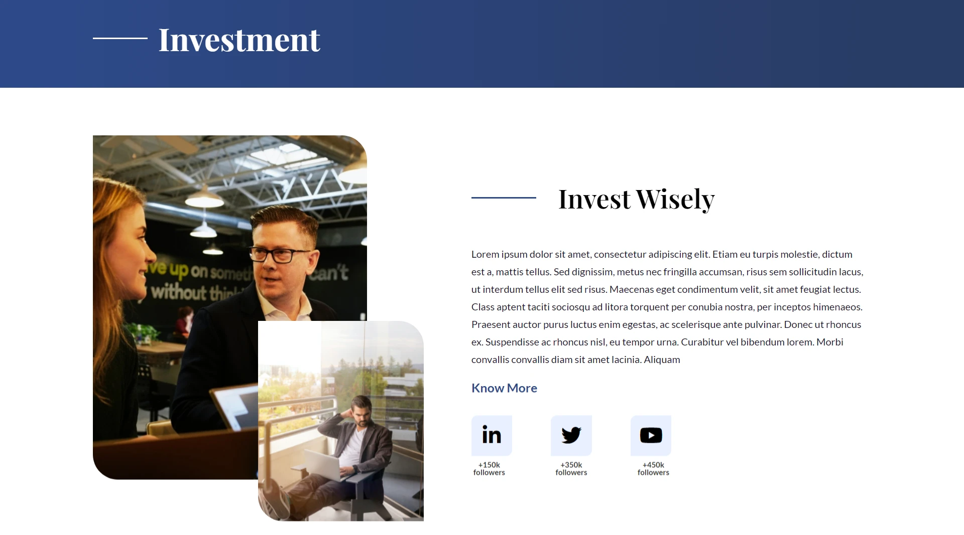 Entrepreneur-investment