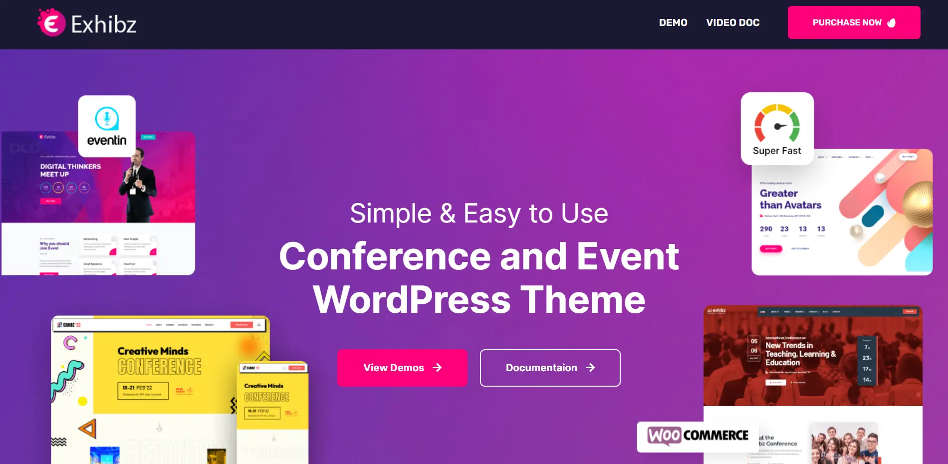 Exhibz WordPress Theme
