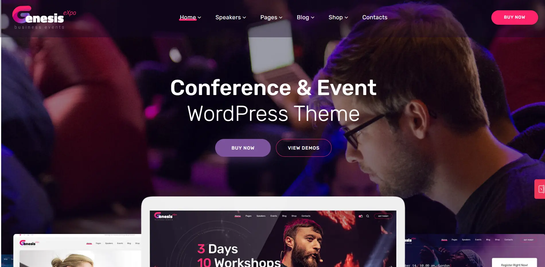 GenesisExpo WordPress Theme