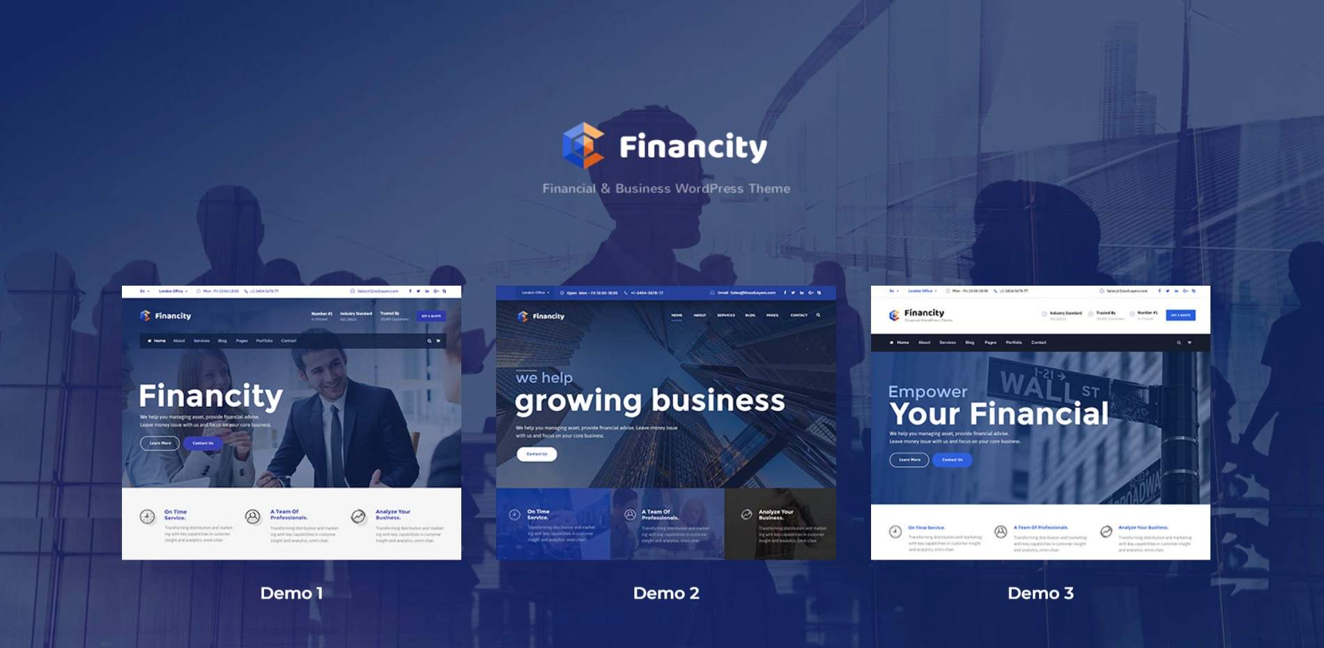 Financity WordPress Theme