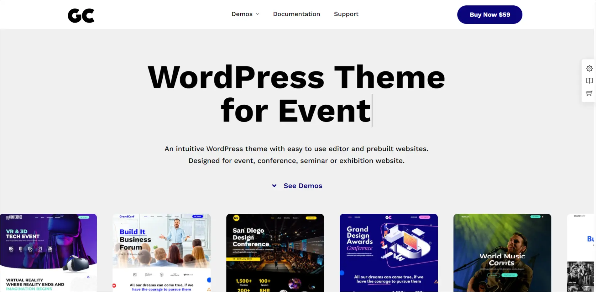 Grand Conference WordPress Theme
