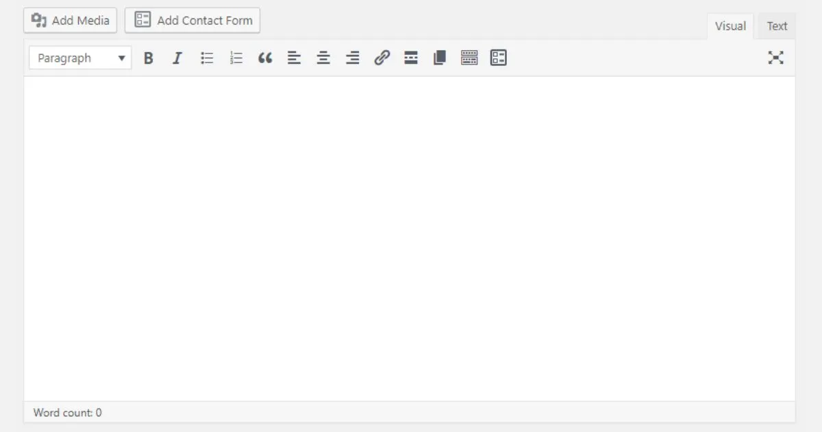Classic Editor
