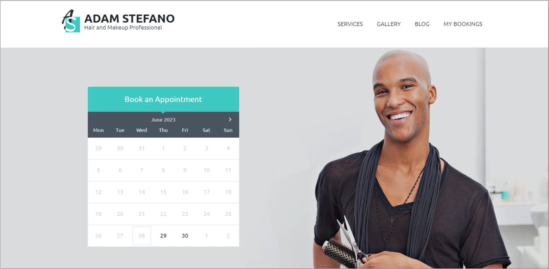 Adam WordPress Theme