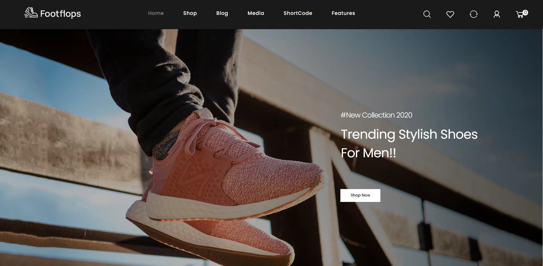 Footflops WordPress Theme