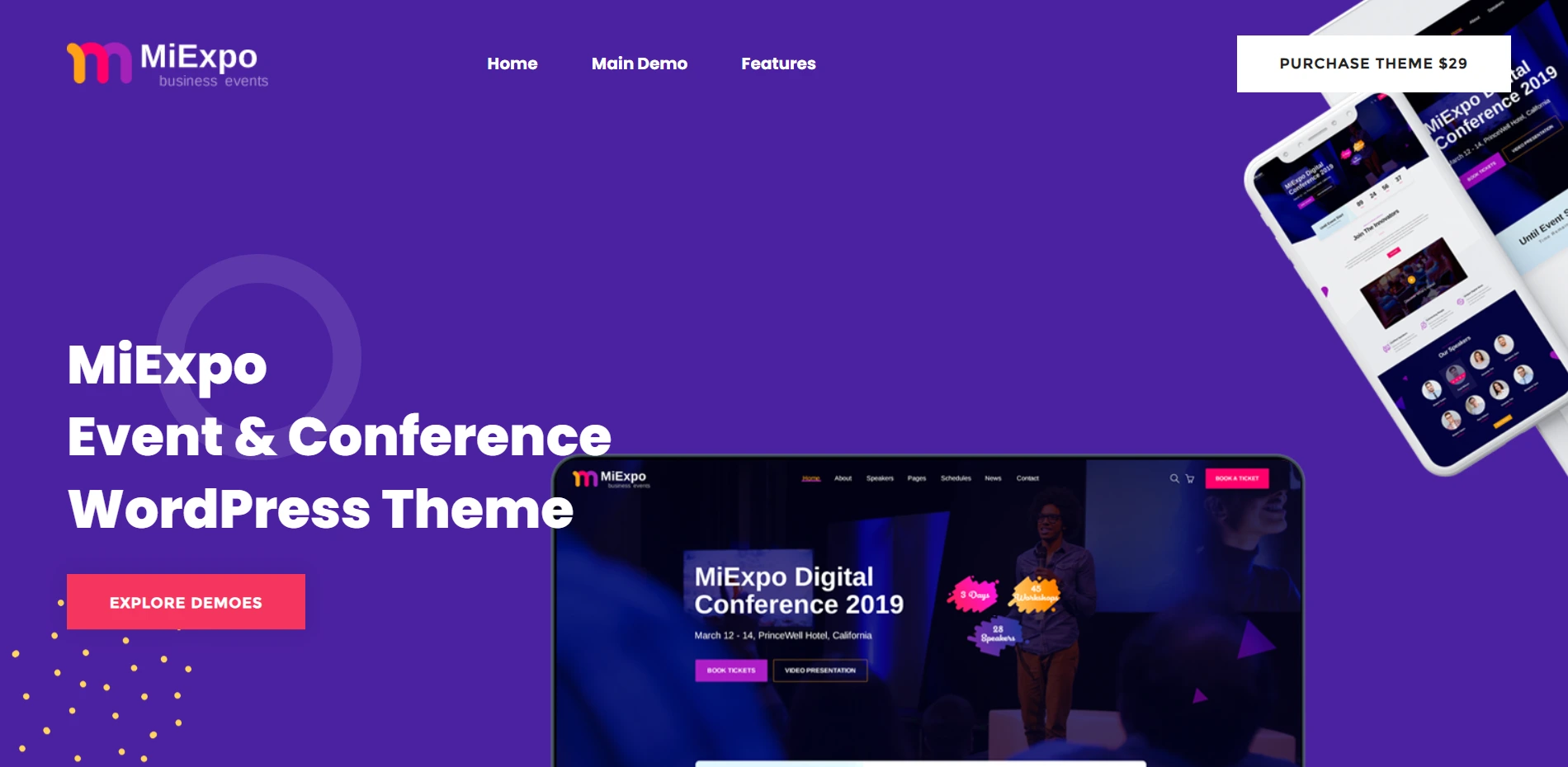 MiExpo WordPress Theme