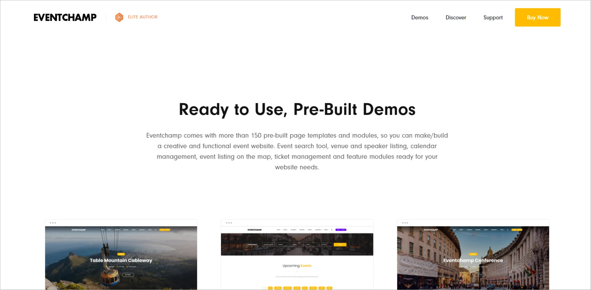 Eventchamp WordPress Theme