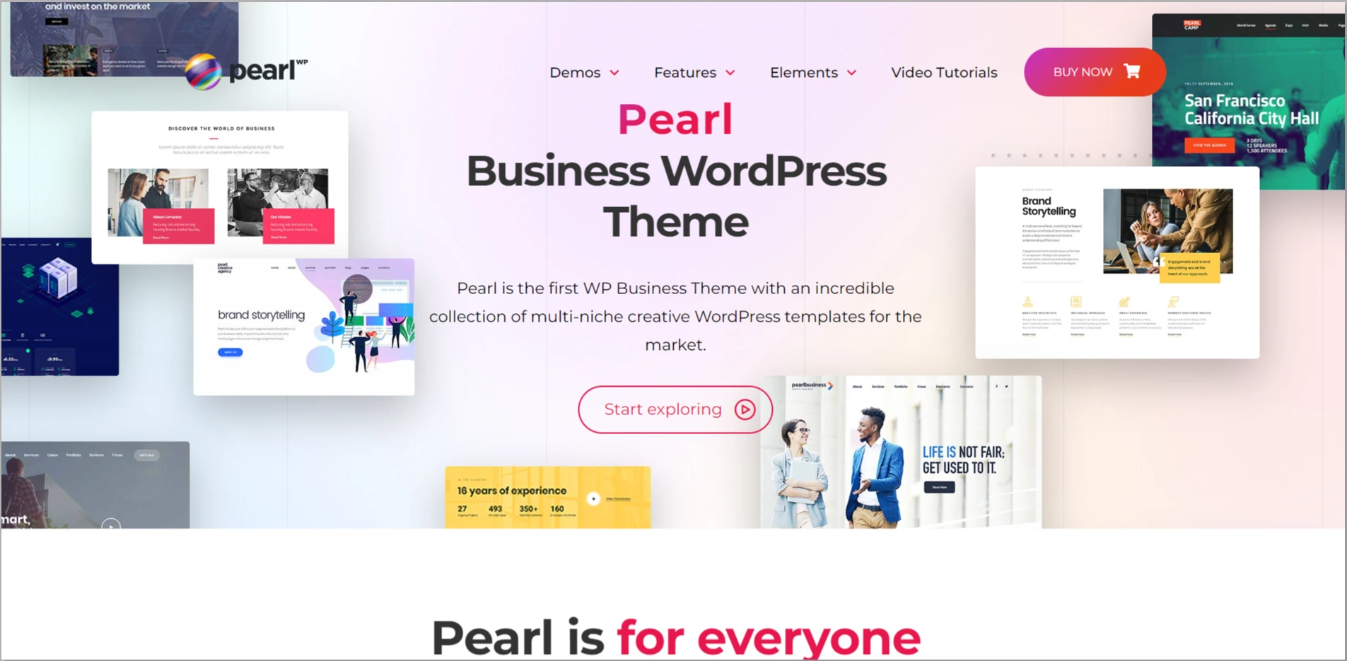 Pearl WordPress Theme