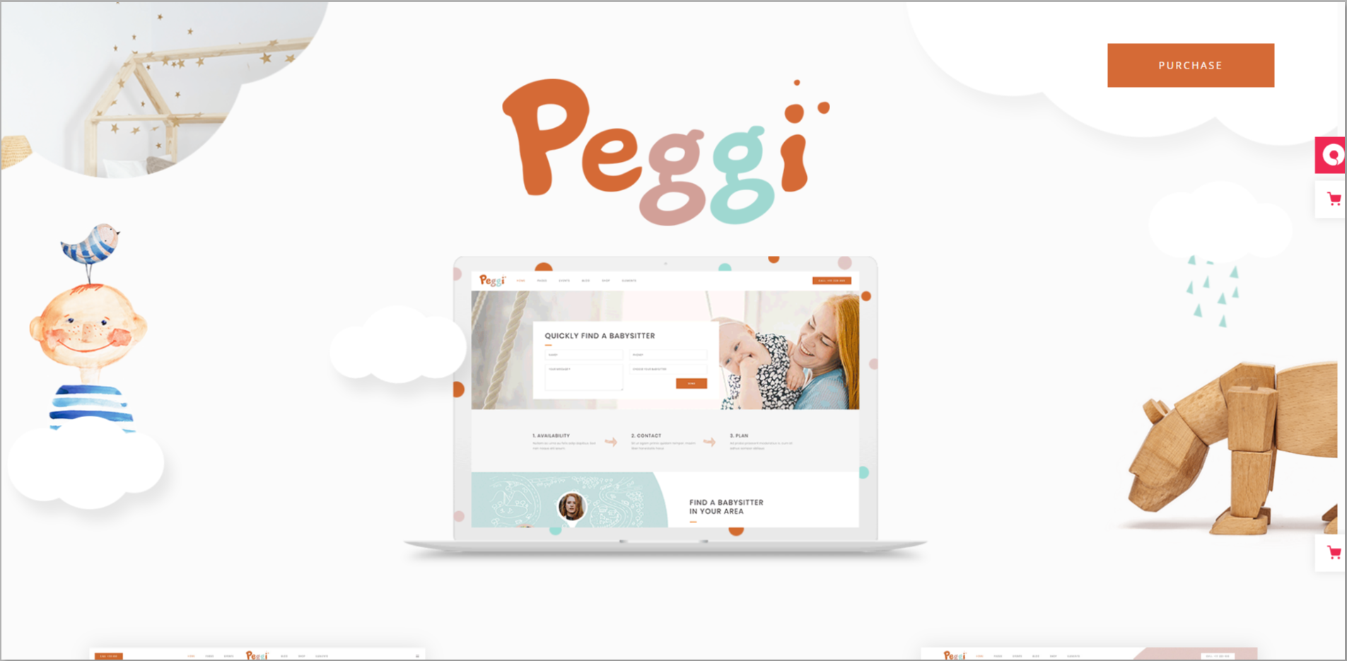 Peggi WordPress Children Theme