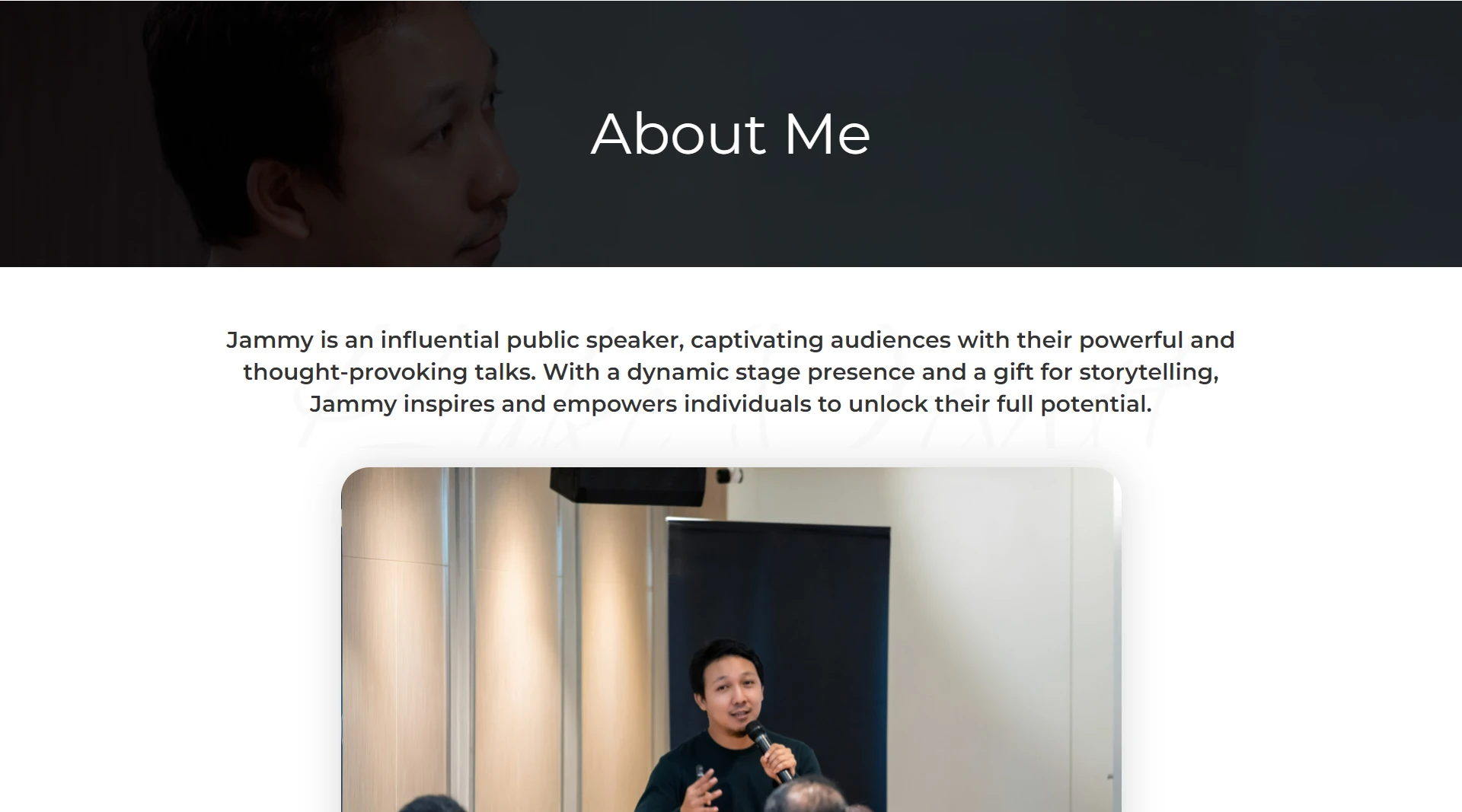 motivational speaker website templates