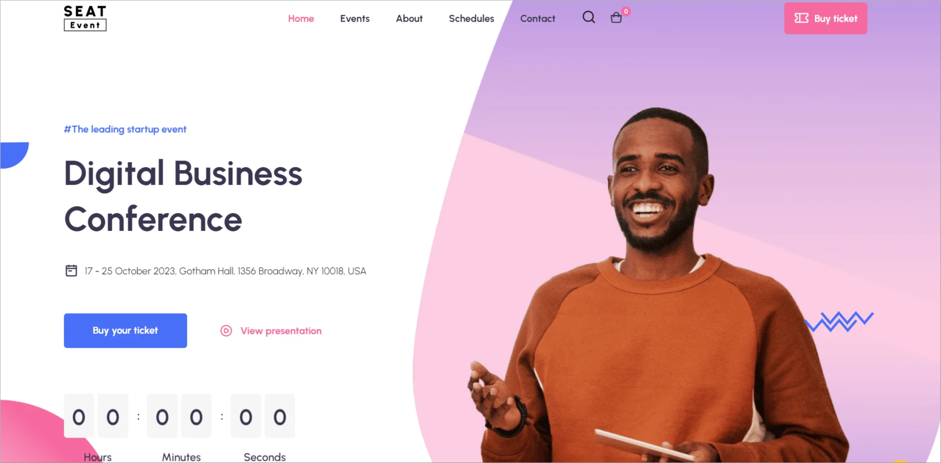 SEATevent WordPress Theme