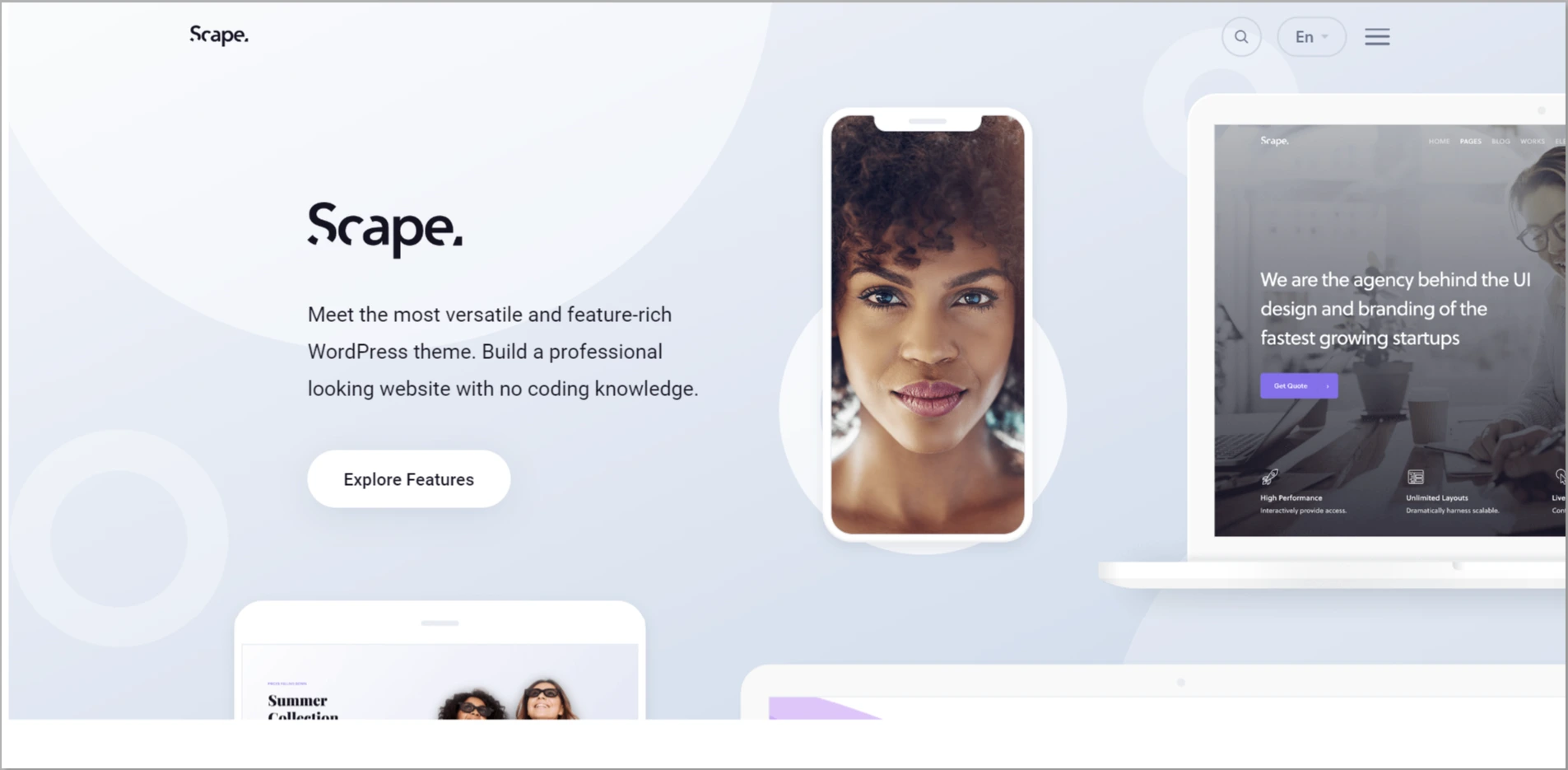Scape WordPress Theme
