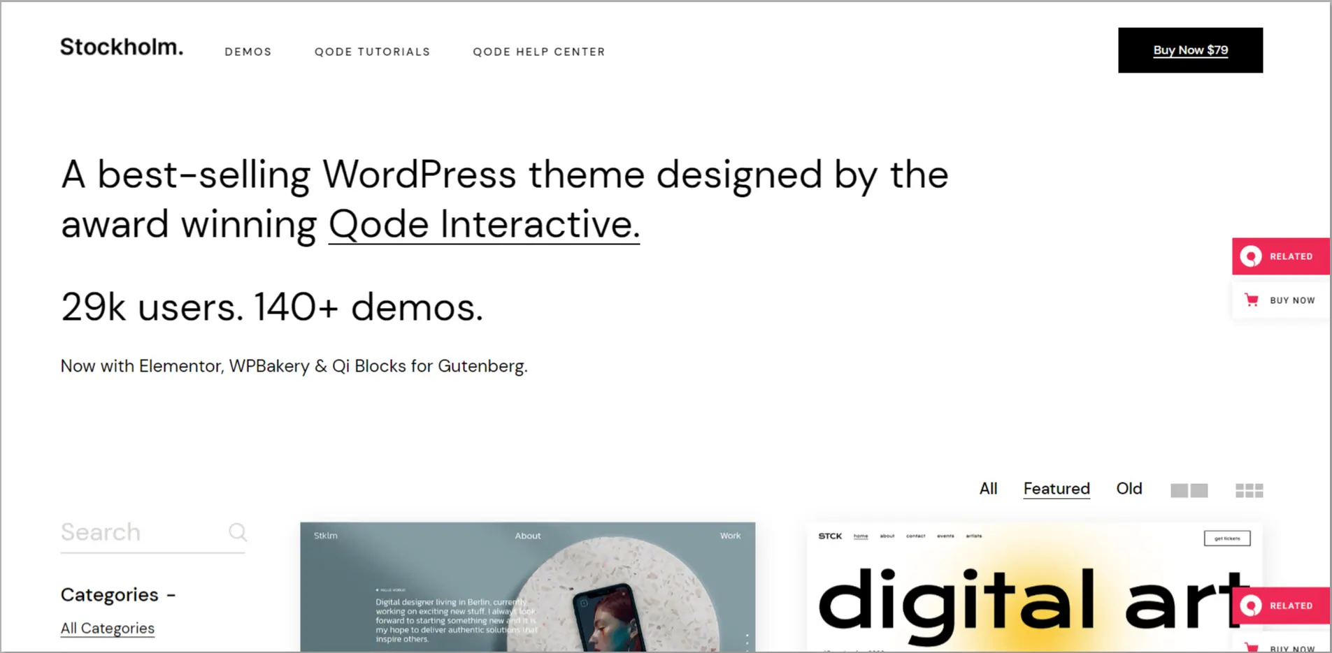 Stockholm WordPress Theme