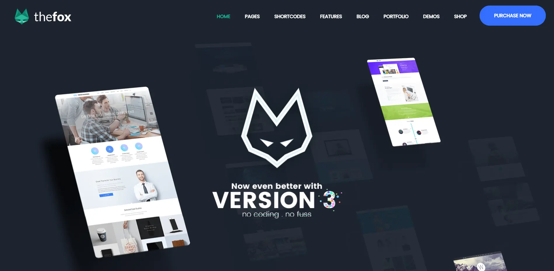 TheFox WordPress Theme
