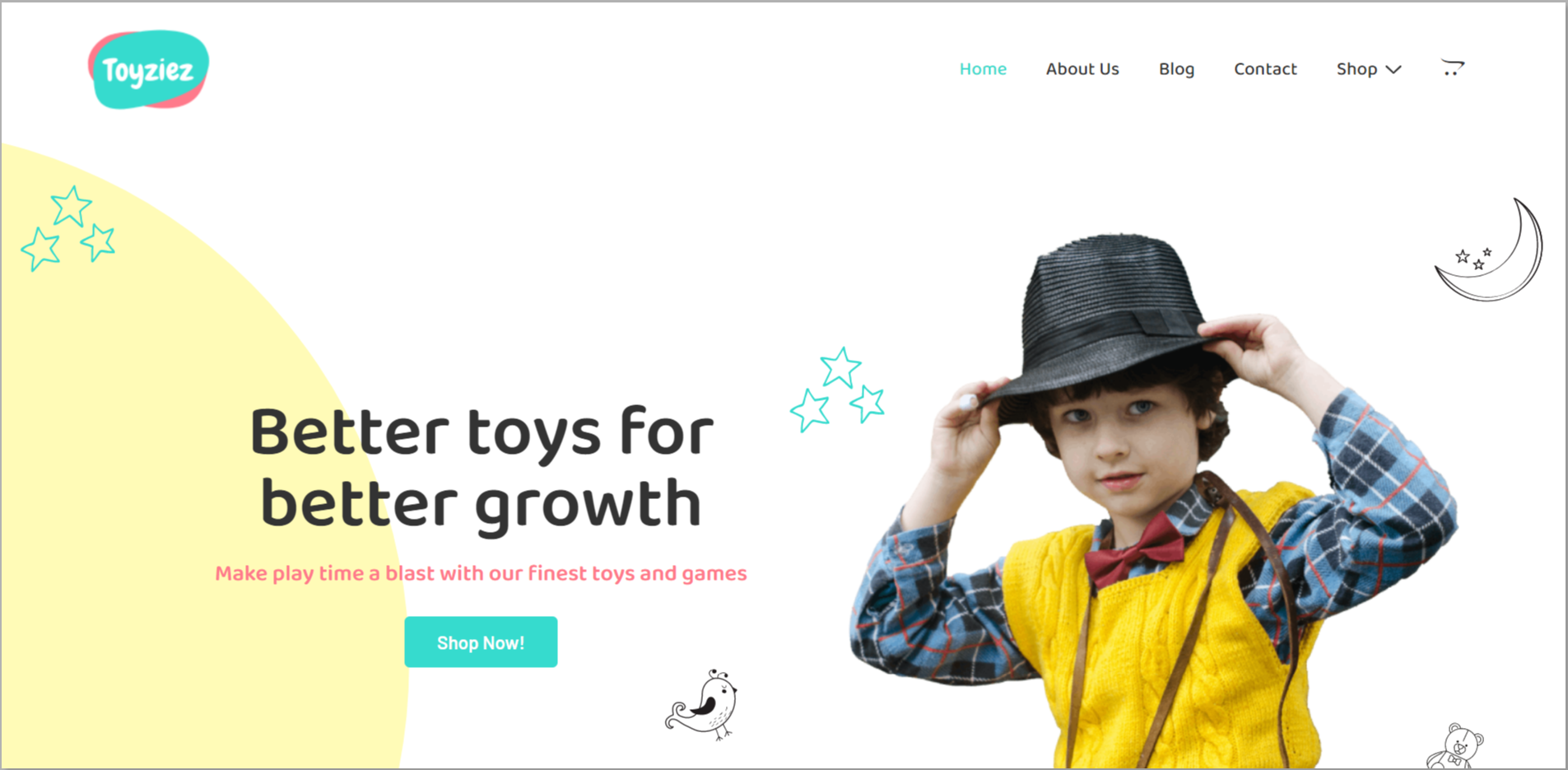 Toyziez – Toy Store Template