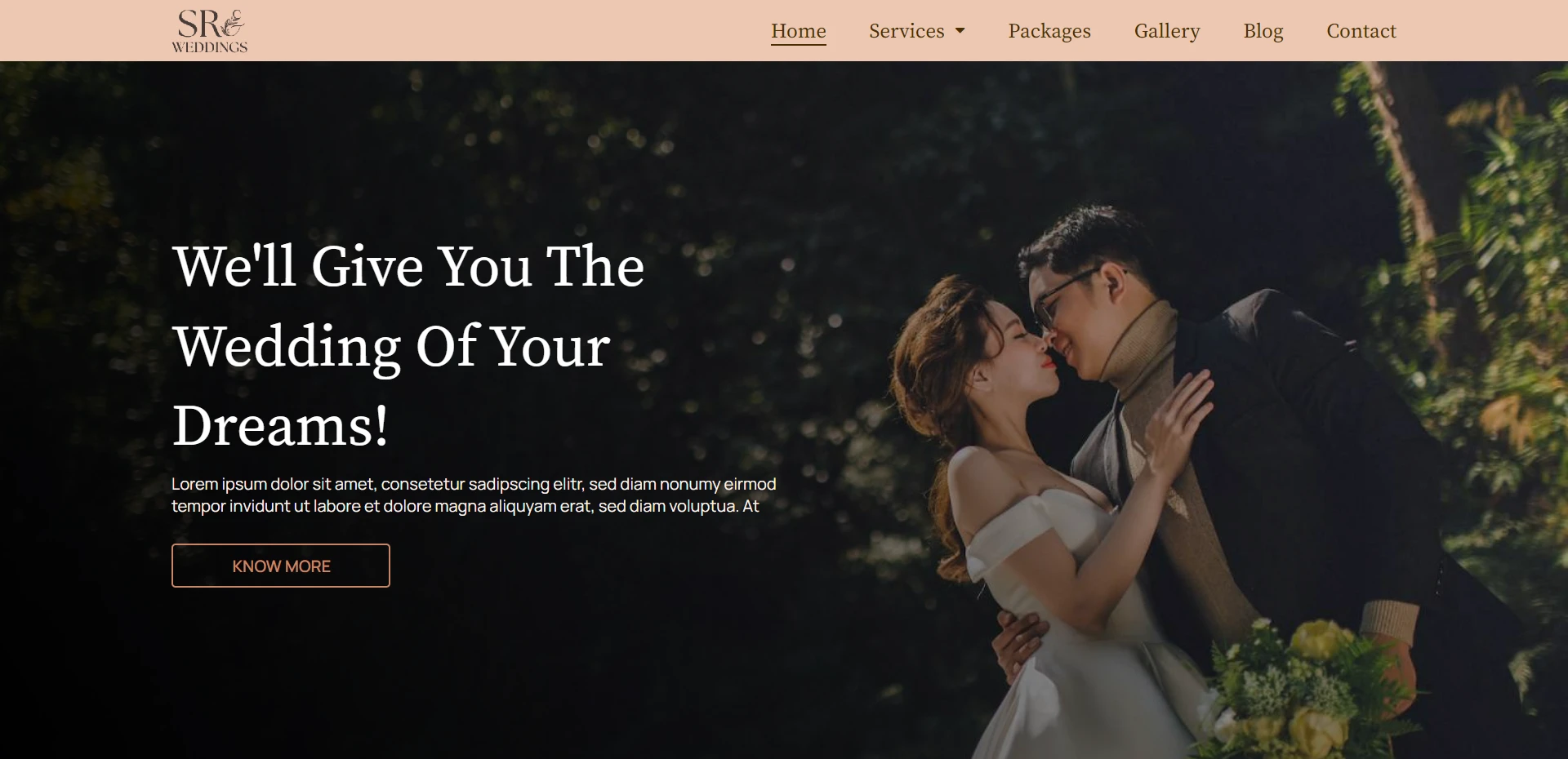 wedding wordpress template
