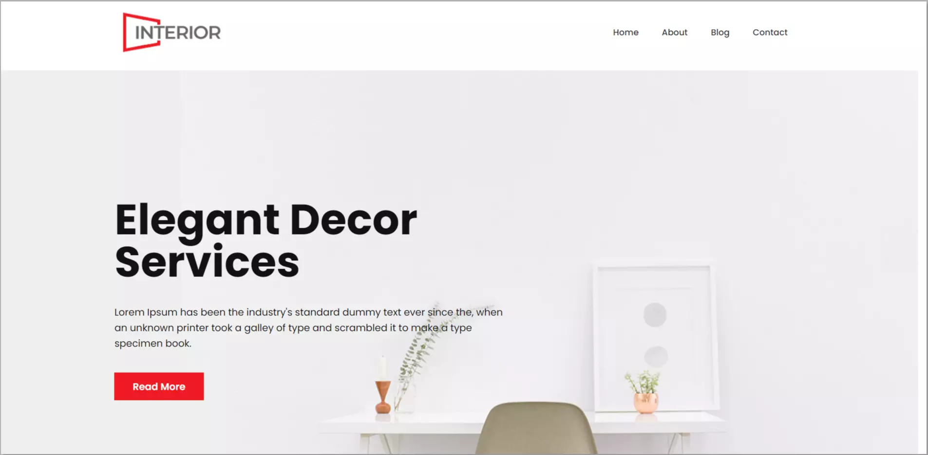 Interior Design Template