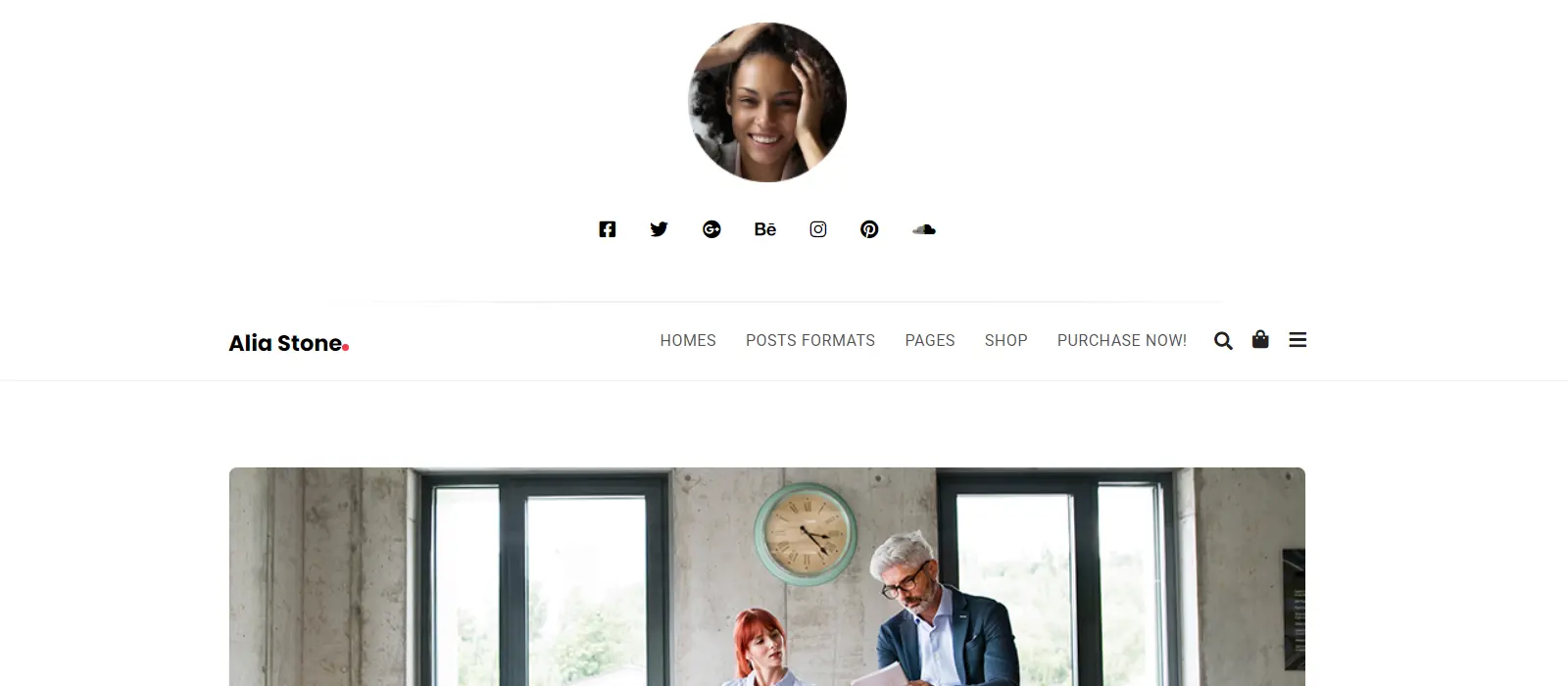 Alia WordPress Theme