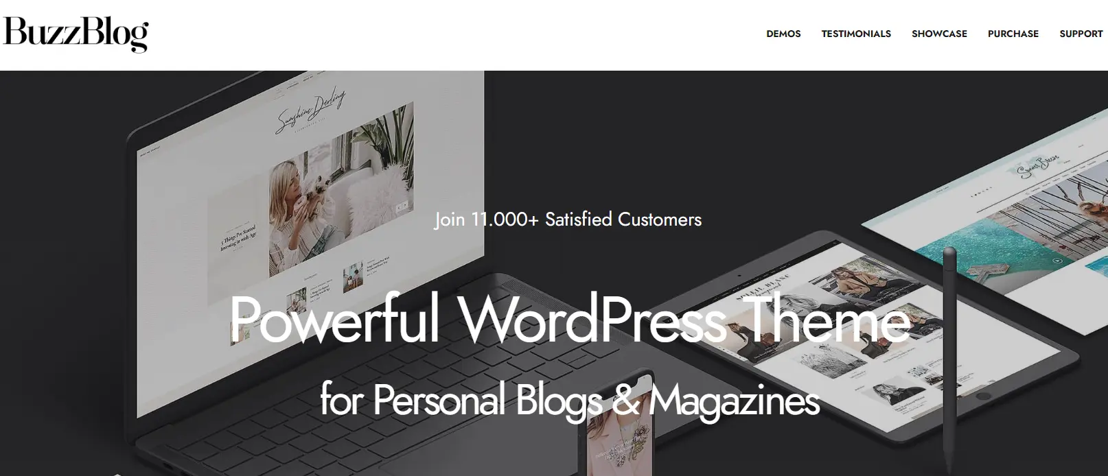BuzzBlog WordPress Theme
