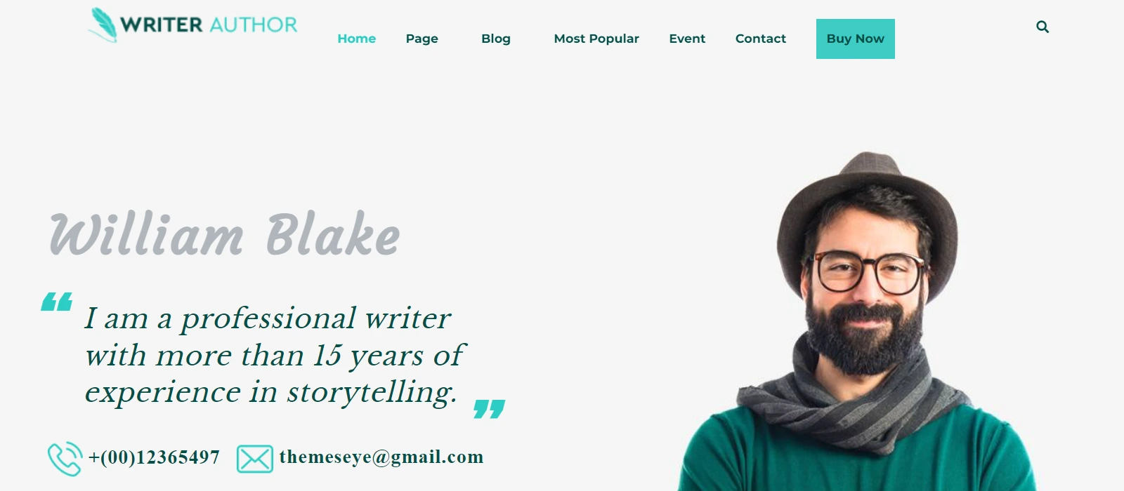 Katib WordPress Theme
